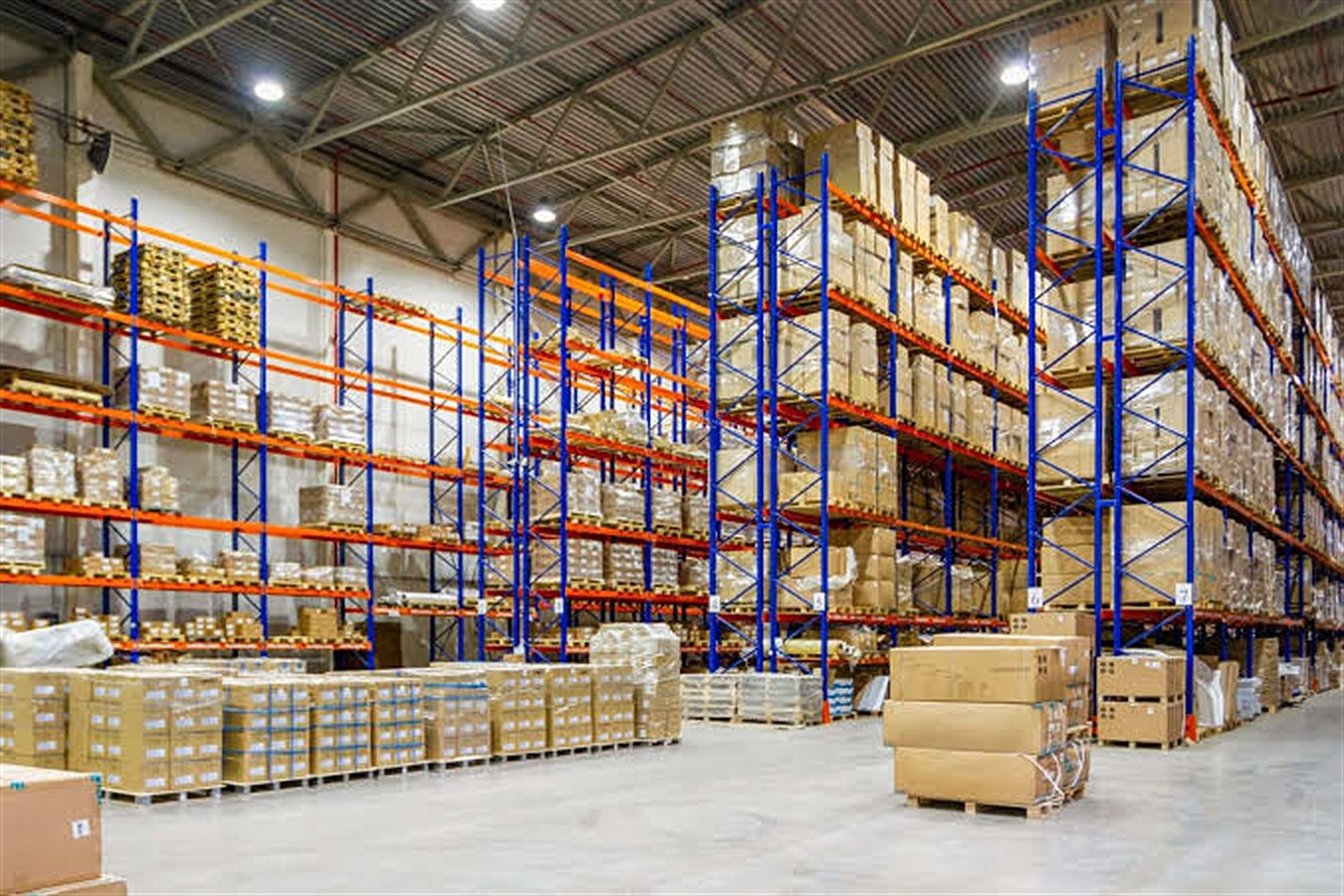 Industrial warehouse environment